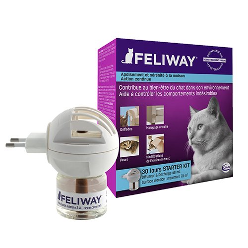Feliway® Diffuseur et recharge 30 jours : CRISCLO NUTRITION ALIMENTS ET  ACCESSOIRES POUR ANIMAUX