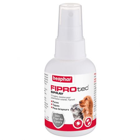 FIPROtec spray antiparasitaire pour chiens et chats