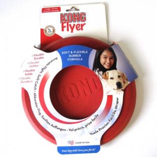 Frisbee KONG Flyer pour chien : CRISCLO NUTRITION ALIMENTS ET ACCESSOIRES  POUR ANIMAUX